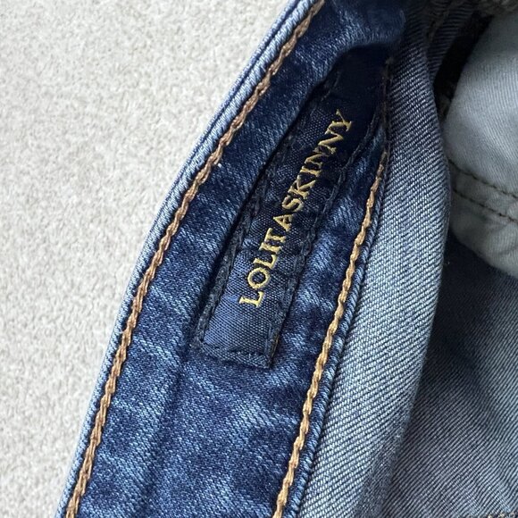 Lucky Brand Jeans Lolita Skinny Blue Pockets Women’s Size 0 - Picture 8 of 14
